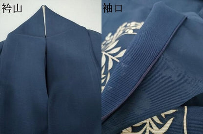 平和屋着物＊夏物　訪問着　絽　駒刺繍　枝花文　金彩　ますいわ屋扱い　正絹　逸品　AABI8151cs