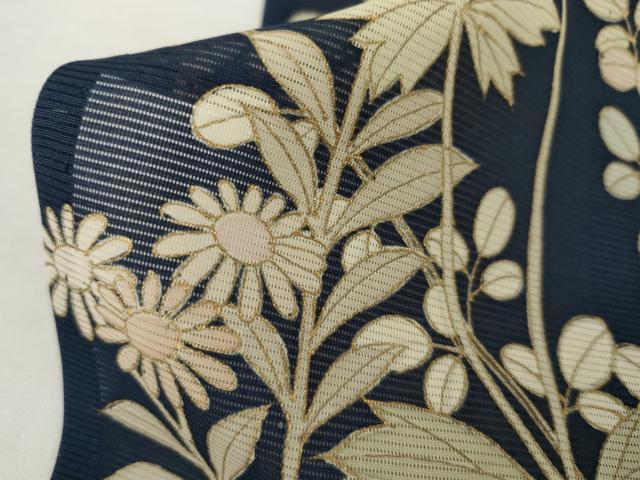 平和屋着物＊夏物　訪問着　絽　駒刺繍　枝花文　金彩　ますいわ屋扱い　正絹　逸品　AABI8151cs