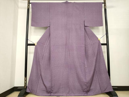 平和屋着物●江戸小紋　家内安全　正絹　逸品　AABI8175ck
