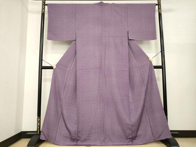 平和屋着物●江戸小紋　家内安全　正絹　逸品　AABI8175ck