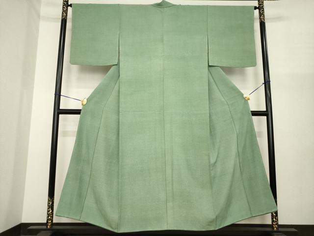 平和屋着物●江戸小紋　角通し　正絹　逸品　AABI8176ck