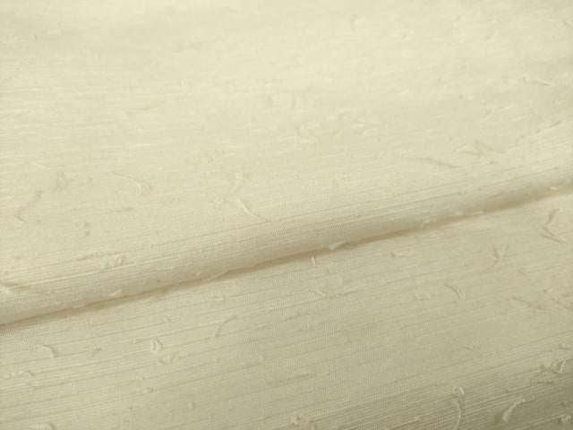 平和屋着物●ひげ紬　肌色　正絹　逸品　AABI8182ck