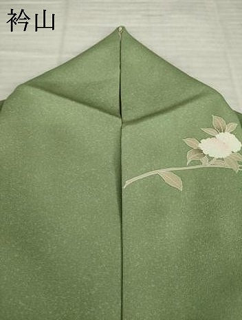 平和屋着物●訪問着　友禅　枝花文　暈し染め　正絹　逸品　AABI8185ck