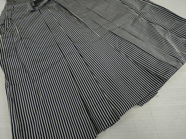 平和屋着物●男性　馬乗り袴　縞　AABI8217ck
