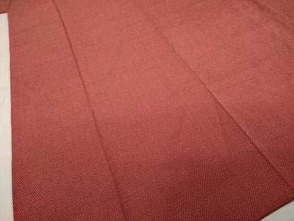 平和屋着物●白鷹お召　蚊絣　正絹　逸品　AABI8224ck