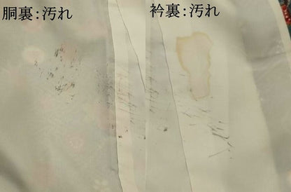 平和屋着物■小紋 草花文 洗える着物 AABI8250st
