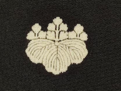 平和屋着物■豪華黒留袖　刺繍　花鳥文　金銀糸　金銀彩　正絹　逸品　AABI8260st