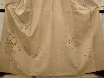 平和屋着物■訪問着　手描き　竜田川文様　洗える着物　AABI8264st
