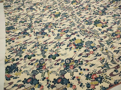 平和屋着物■上質な小紋　花鳥文　正絹　逸品　AABI8279st