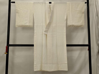 平和屋着物■長襦袢　無双仕立て　紗綾型地紋　正絹　逸品　AABI8288st