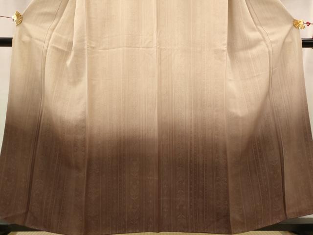 平和屋着物■訪問着　草花地紋　暈し染め　正絹　逸品　AABI8293st