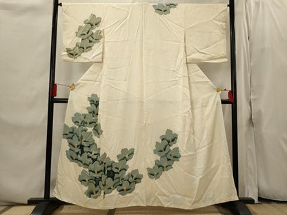 平和屋着物■訪問着　舞花文　金彩　正絹　逸品　AABI8309st