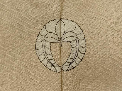 平和屋着物■豪華色留袖　駒刺繍　流水地紙花松文　金彩　正絹　逸品　AABI8315st