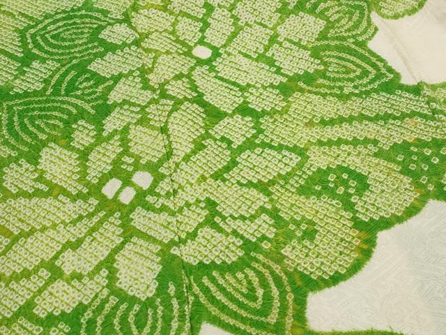 平和屋着物■豪華振袖　絞り　立波花文　正絹　逸品　AABI8328st