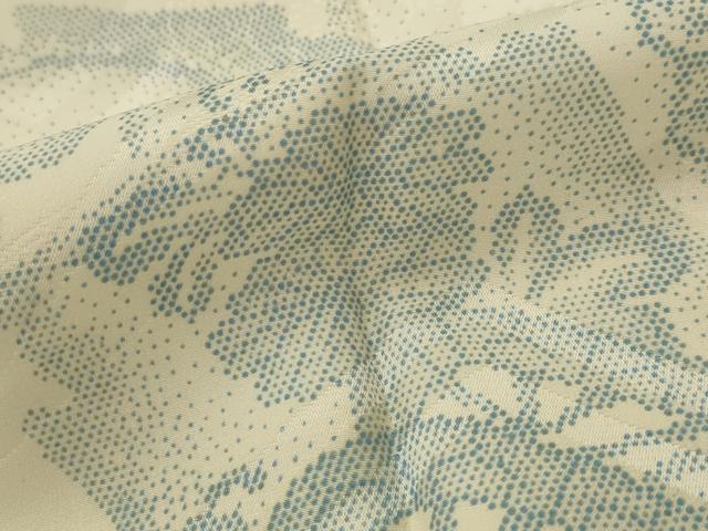 平和屋着物■長襦袢　袷　色紙花文　正絹　逸品　AABI8341st