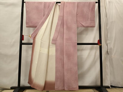 平和屋着物■上質な小紋　樹林地紋　暈し染め　正絹　逸品　AABI8345st