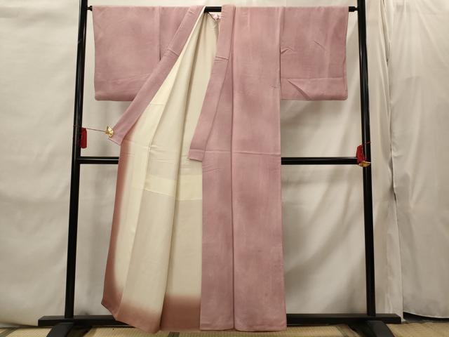 平和屋着物■上質な小紋　樹林地紋　暈し染め　正絹　逸品　AABI8345st