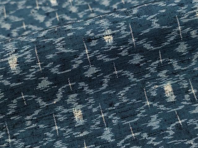 平和屋着物■上質な紬　亀甲柄　正絹　逸品　AABI8348st