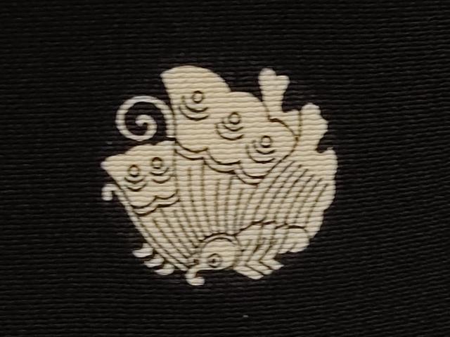平和屋着物■豪華黒留袖　雪輪花文　金彩　正絹　逸品　AABI8356st