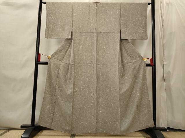 平和屋着物■上質な小紋　霞文　正絹　逸品　AABI8370st