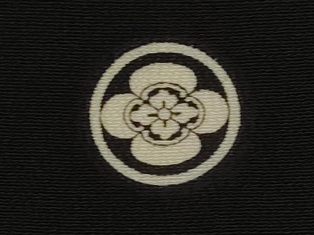 平和屋着物■豪華黒留袖　刺繍　枝花文　暈し染め　金銀糸　銀彩　正絹　逸品　AABI8394st