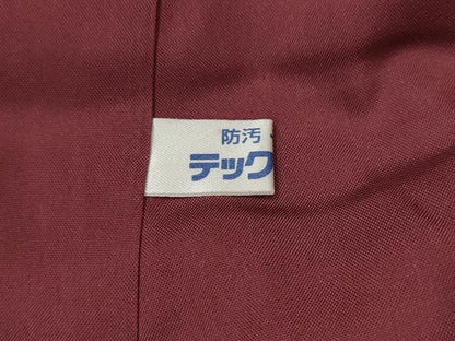 平和屋着物■訪問着　紬地　色紙重ね樹林文　金彩　正絹　逸品　AABI8400st