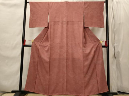 平和屋着物■江戸小紋　内田秀一　蜀江寄せ小紋柄　三越扱い　正絹　逸品　AABI8407st