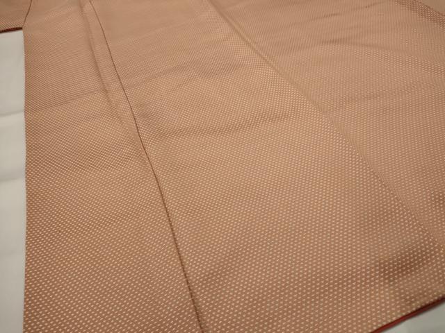 平和屋着物■上質な小紋　幾何学文　正絹　逸品　AABI8417st