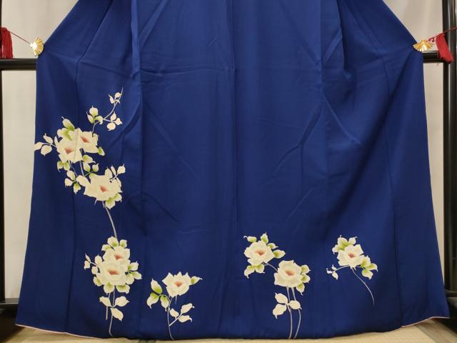 平和屋着物■訪問着　枝花文　正絹　逸品　AABI8418st