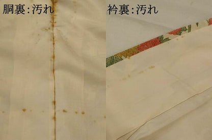 平和屋着物■上質な小紋　草花文　正絹　逸品　AABI8438st
