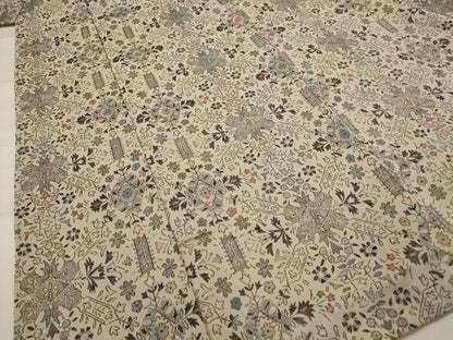 平和屋着物■お召　蜀江花文　正絹　逸品　AABI8469st