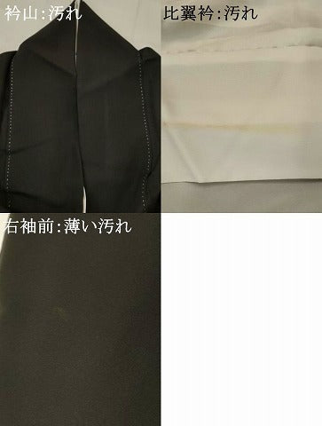 平和屋着物■豪華黒留袖　修学院離宮　暈し染め　金糸　金彩　正絹　逸品　AABI8476st