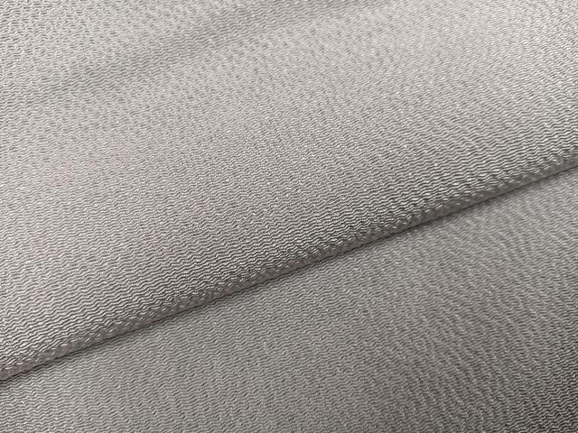 平和屋着物●上質な色無地　潤色　鬼しぼ縮緬　正絹　逸品　AABI8488ph