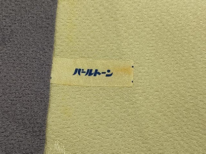 平和屋着物●世界的人形師　辻村寿三郎　ジュサブロー　訪問着　花蝶文　暈し染め　正絹　逸品　AABI8490ph