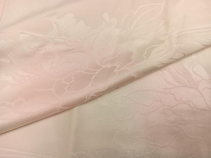 平和屋着物●振袖用長襦袢　袷　花地紋　暈し染め　鈴乃屋扱い　正絹　逸品　AABI8509ph