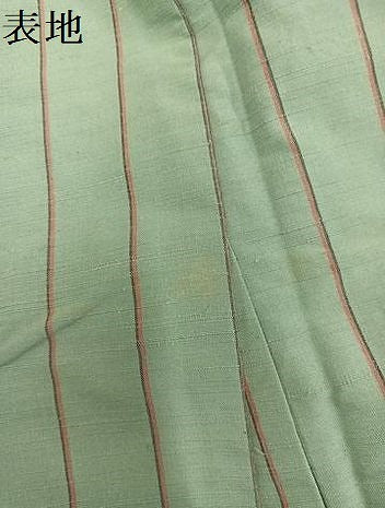 平和屋着物●上質な紬　間道　正絹　逸品　AABI8510ph