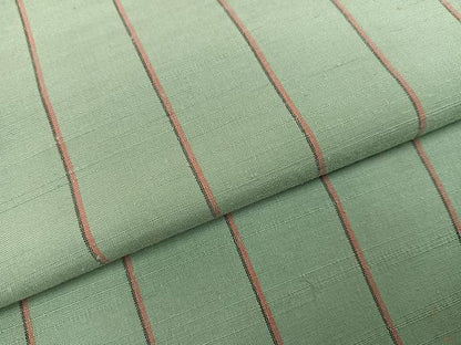 平和屋着物●上質な紬　間道　正絹　逸品　AABI8510ph