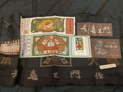 平和屋着物●都喜ヱ門　本場大島紬　純泥染め　カタス7マルキ　斜縞　藤絹織物謹製　証紙付き　正絹　逸品　AABI8530ph