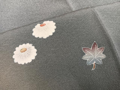 平和屋着物●訪問着　友禅　花篭文　暈し染め　正絹　逸品　AABI8546ph