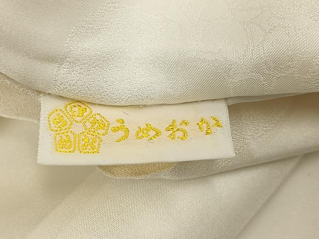 平和屋着物●長襦袢　袷　寿光織　人物文　金糸　正絹　逸品　AABI8548ph