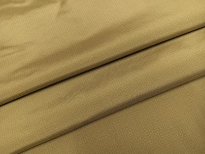 平和屋着物●本場縞大島紬　網代文様　桑染色　正絹　逸品　AABI8556ph