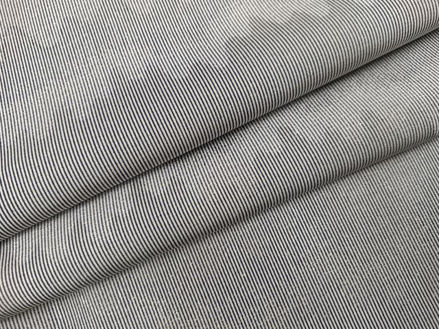 平和屋着物●江戸小紋　万筋　黒橡色×象牙色　正絹　逸品　AABI8557ph