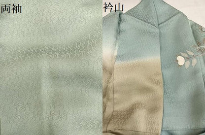 平和屋着物●訪問着　作家物　芳庵　橘　暈し染め　金彩　正絹　逸品　AABI8560ph