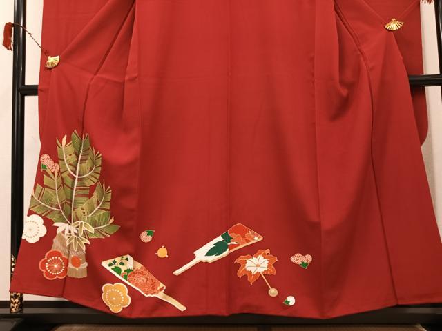 平和屋着物●豪華振袖 吉祥文 金彩 正絹 逸品 AABI8561ph
