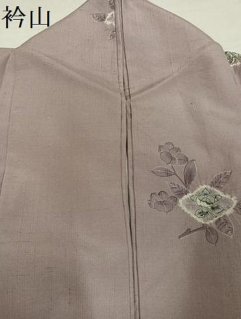 平和屋着物●上質な小紋 紬地 絞り 辻が花 正絹 逸品 AABI8563ph