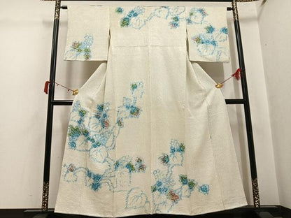 平和屋着物●訪問着 総絞り 桐 正絹 逸品 AABI8564ph