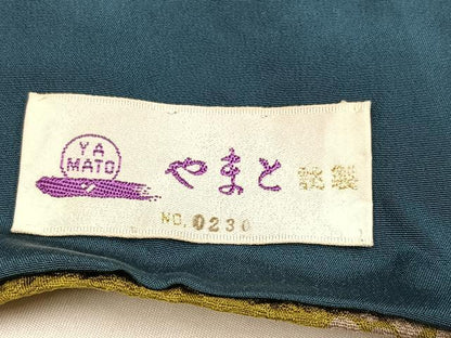 平和屋着物●豪華振袖　藤花房　梅幸茶色　暈し染め　やまと誂製　正絹　逸品　未使用　AABI8576ph