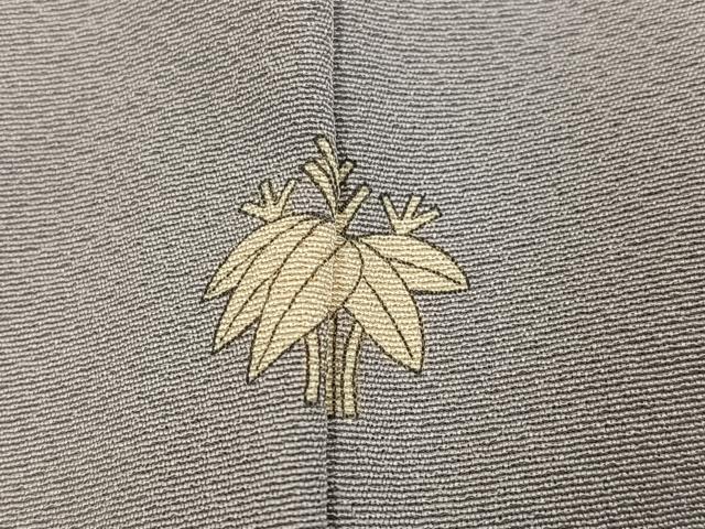 平和屋着物●本草木染作家　瑞寶　色無地　薄色　正絹　逸品　未使用　AABI8579ph