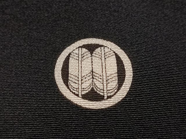 平和屋着物●本加賀友禅作家　毎田健治　黒留袖　松竹梅飛鶴文　正絹　逸品　AABI8590ph