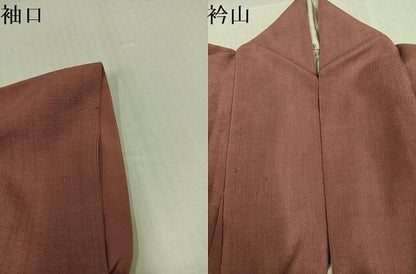 平和屋着物●本場結城紬　重要無形文化財　色無地　鴇浅葱色　正絹　逸品　AABI8596ph